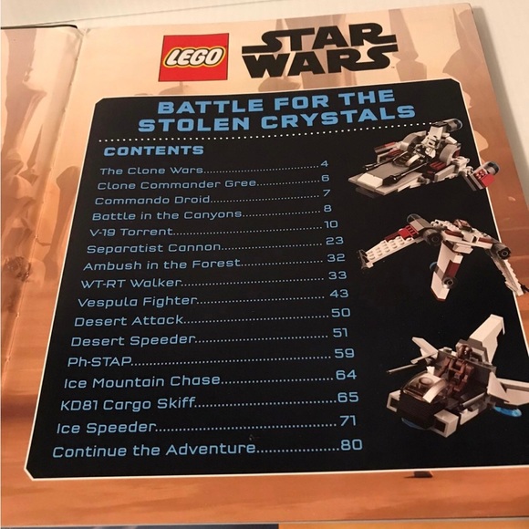 Lego Star Wars Hard cover book Build your own Adventure battle for the Stolen.. - Picture 5 of 5